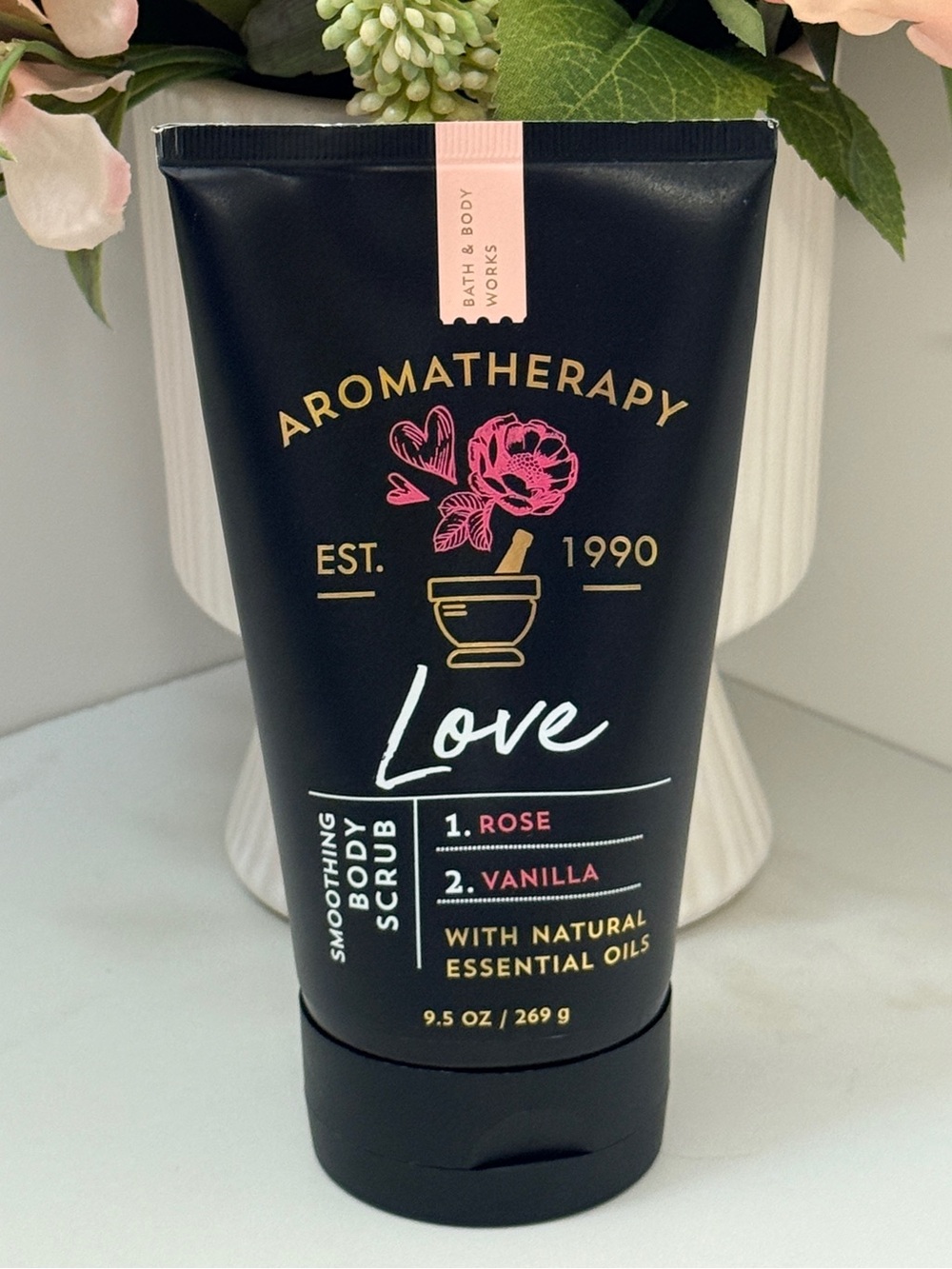 Bath & Body Works Rose Vanilla Love Body Scrub - NEW/UNOPENED